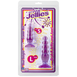 Crystal Jellies Anal Delight Trainer Kit Purple