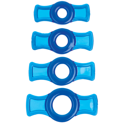 Titanmen Tools Cock Ring Set Blue