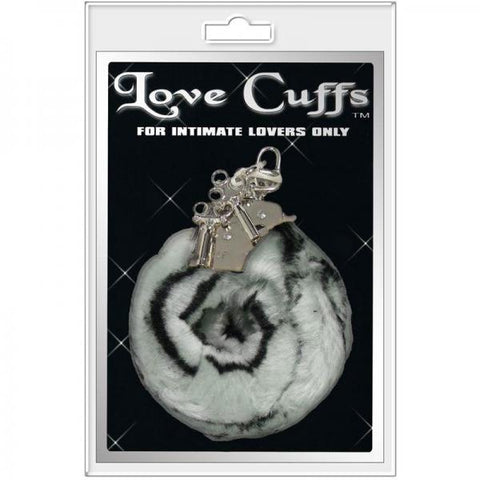 Plush Love Cuffs Zebra