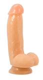 The Pizza Boy Dildo with Suction Cup Beige