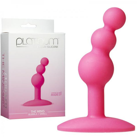 Platinum Premium Silicone The Minis Bubble Small Pink