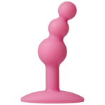 Platinum Premium Silicone The Minis Bubble Medium Pink Plug