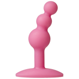 Platinum Premium Silicone The Minis Bubble Medium Pink Plug