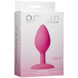 Platinum Premium Silicone The Minis Spade Medium Pink