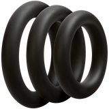 Optimale 3 C Ring Set Thick Black