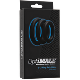 Optimale 3 C Ring Set Thick Black