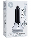 Sensuelle Point 20 Function Waterproof Bullet - Black