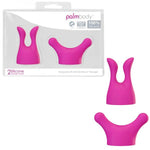 Palm Power Massager Heads Body 2 Pack Pink