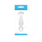 Jolie Pleasures Jellie Mini Butt Plug Clear