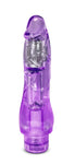 Fantasy Vibe 8.5 inches Vibrating Dildo Purple