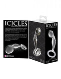 Icicles No 46 Clear Glass Butt Plug