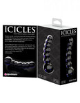 Icicles No 66 Glass Massager Black