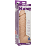 Vac-U-Lock 12in Ultraskyn Hung Dong - Beige