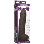 Vac-U-Lock 12in Ultraskyn Hung Dong - Brown