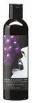 Earthly Body Edible Massage Oil Grape 8oz.