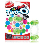 Color Pop Two O Quickie Green Vibrating Ring