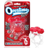 Screaming O Overtime Red Vibrating Cock Ring