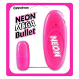 Neon Mega Bullet Vibrator Pink