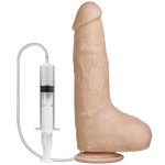 Squirting Realistic Dildo - Beige