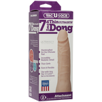 Vac-U-Lock 7in Ultraskyn Thin Dong - Beige