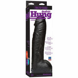 Vac U Lock Code Black Realistic Hung Dildo