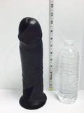 King Cock 10in Dildo - Black