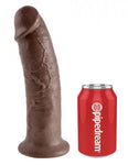 King Cock 10in Dildo - Brown