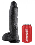 King Cock 10in Cock - Black