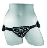 Platinum Lace Corsette Strap On O/S Harness