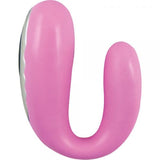 Surenda Silicone Oral Vibe 5 Function USB Rechargeable Waterproof - Pink