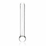 Glas 7 inches Straight Glass Dildo Clear