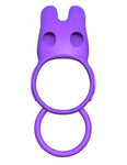 Fantasy C-Ringz Twin Teazer Rabbit Ring Purple