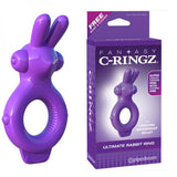 Fantasy C-Ringz Rabbit Ring Purple Vibrator