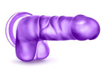 Sweet N Hard 4 Dong Suction Cup & Balls Purple