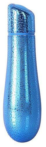 Rain Power Bullet Vibrator Textured Blue