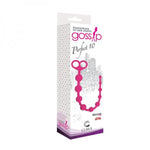 Gossip Perfect 10 Silicone Anal Beads Pink