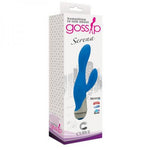 Serena 7 Function Silicone Vibrator Blue