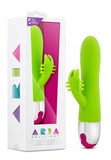 Aria Brilliant Lime Green Vibrator