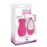 Gossip Bounce 4 Speed Silicone Egg Vibe Pink