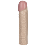 Vac-U-Lock 8in Classic Dong - Beige