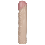 Vac-U-Lock 8in Classic Dong - Beige