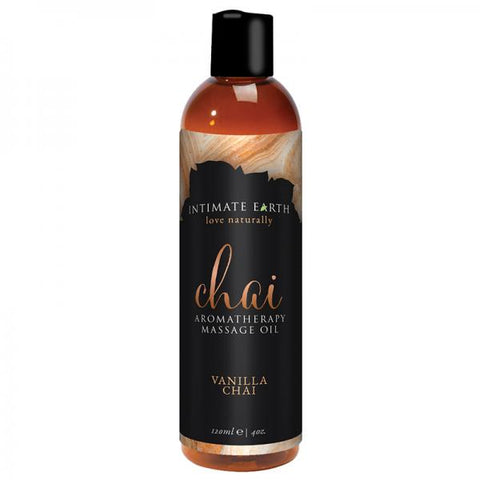 Intimate Earth Chai Massage Oil 4oz