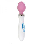 Luminous Rose Rechargeable Wand Massager Pink