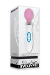 Luminous Rose Rechargeable Wand Massager Pink