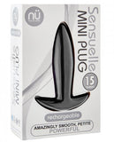 Sensuelle Mini Butt Plug Black