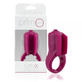 Primo Minx Merlot Purple Vibrating Ring with Fins