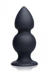 Tom Of Finland Weighted Silicone Anal Plug Black