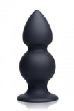 Tom Of Finland Weighted Silicone Anal Plug Black