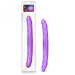 B Yours 16 inches Double Dildo Purple