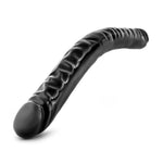 B Yours 18 inches Double Dildo Black